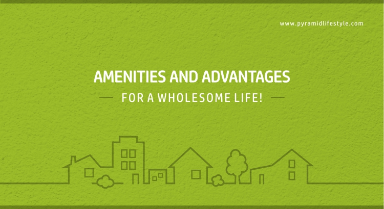 Amenities and advantages for a wholesome life