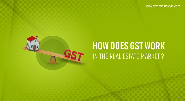 How does GST work in the real estate market?